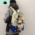 书包女韩版高中原宿ulzzang背包ins百搭大学生时尚大容量双肩包男NEWLAKE
