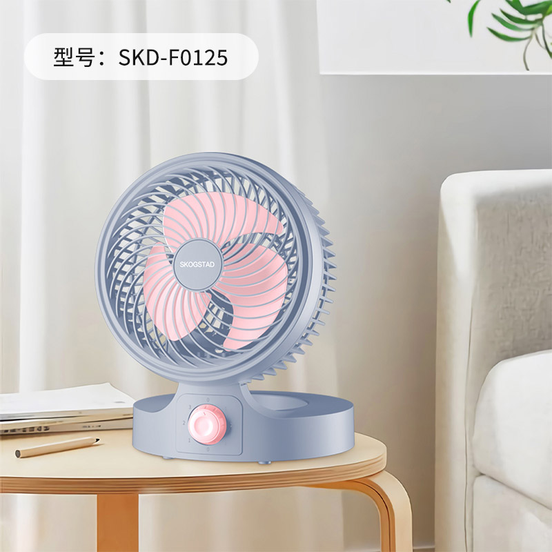 思嘉思达 SKD-F0125 风速档位: 3档 +产品尺寸:215×215×288mm 电风扇 (计价单位:台) 蓝色高清大图