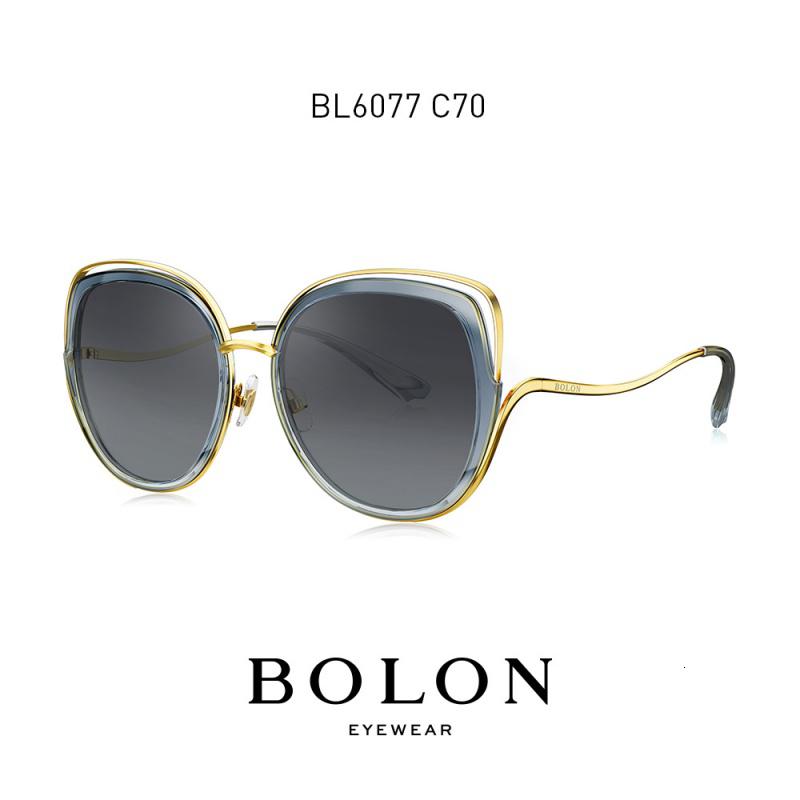 BOLON暴龙新款蝶形偏光太阳镜女潮流墨镜时尚个性眼镜BL6077