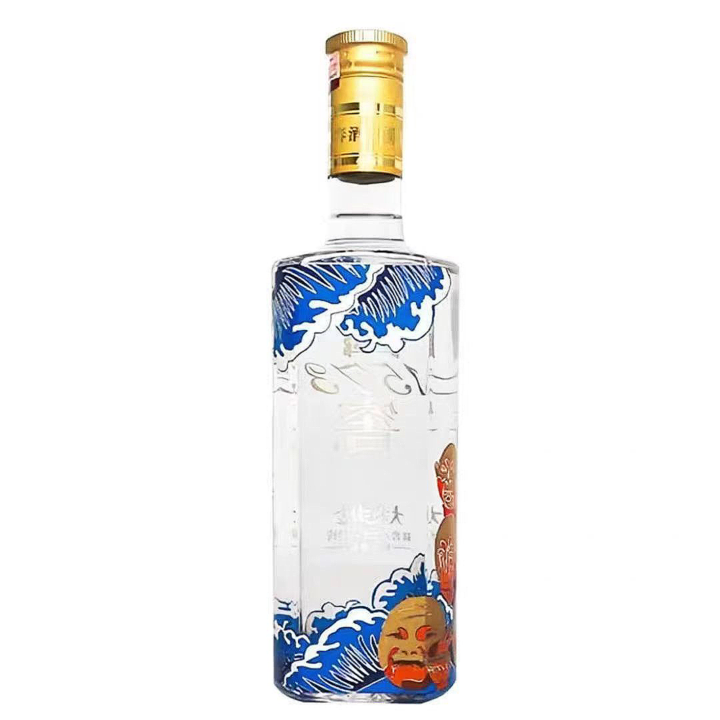 泸州老窖 国窖1573 艺术新春酒 大浪淘金 52度500ml*2 浓香型白酒高清大图