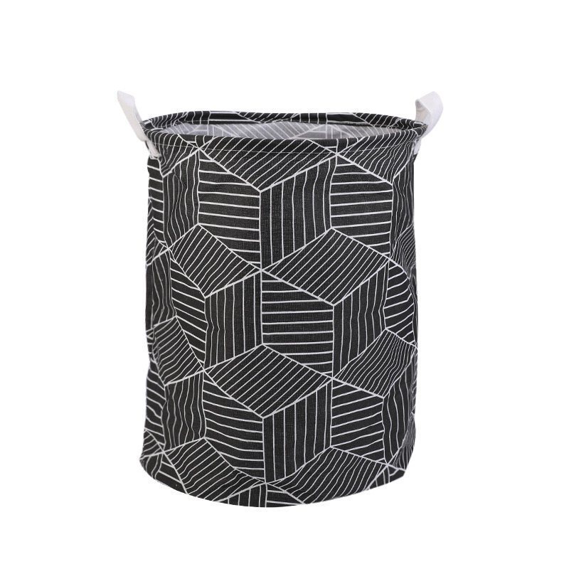 脏衣篮脏衣服收纳筐脏衣篓收纳家用北欧折叠玩具衣物收纳筐_1 超大容量【黑格子款】