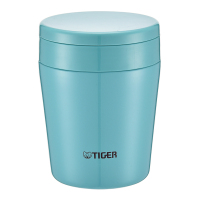 日本tiger虎牌多用焖烧杯MCL-A30C-AM 正品不锈钢焖烧罐辅食杯300ml新款薄荷蓝