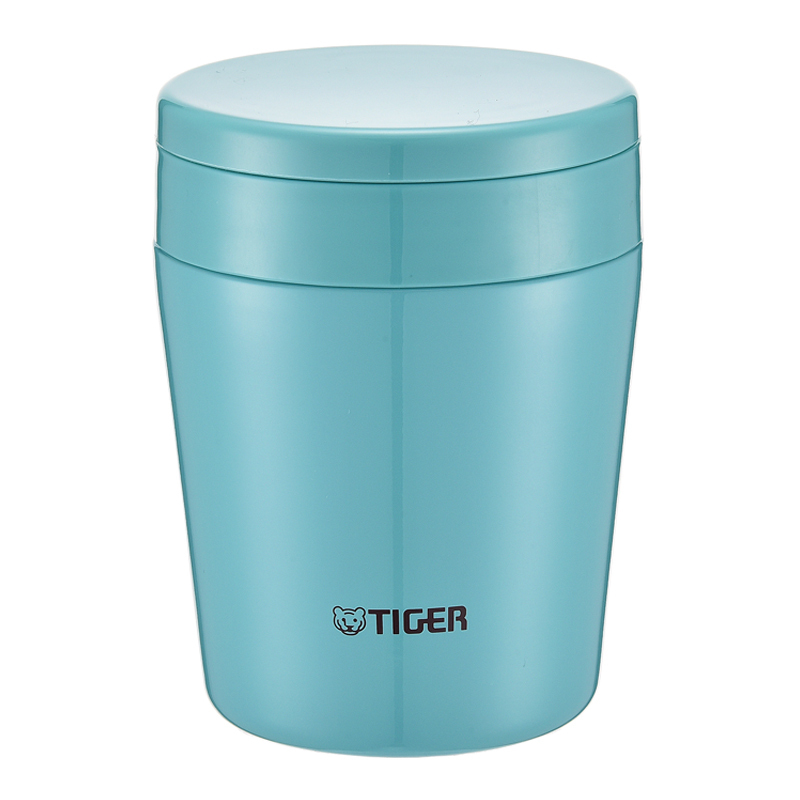 日本tiger虎牌多用焖烧杯MCL-A30C-AM 正品不锈钢焖烧罐辅食杯300ml新款薄荷蓝