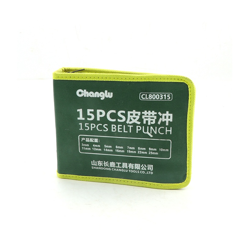 长鹿 皮带冲 800315 15PCS 套高清大图