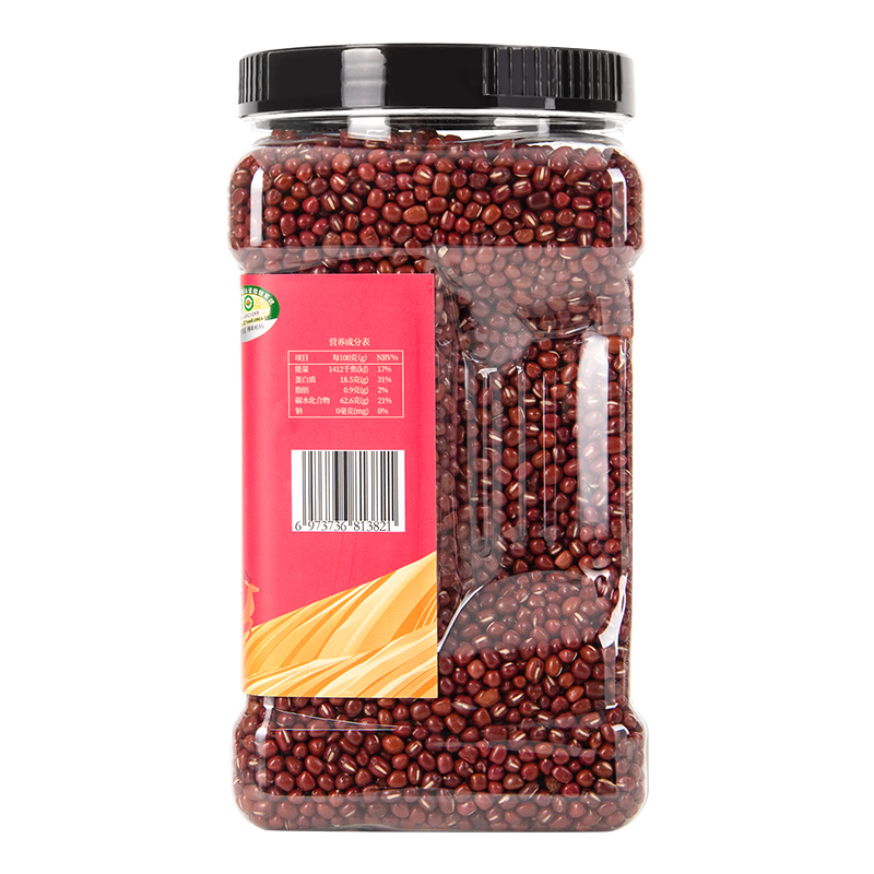 艾谷 有机红小豆2.2kg高清大图