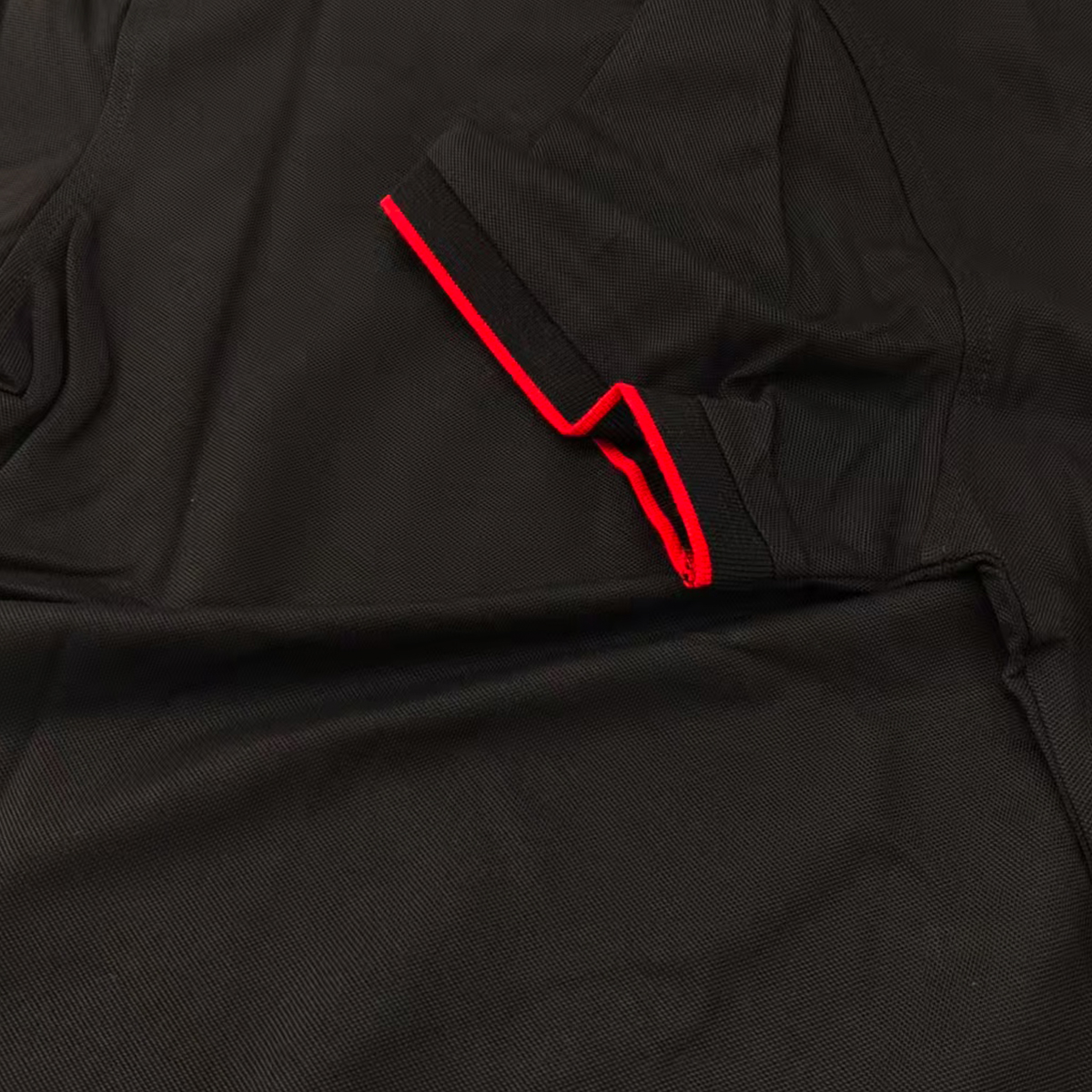 鸽护 短袖POLO定制 2108k-黑色 件高清大图