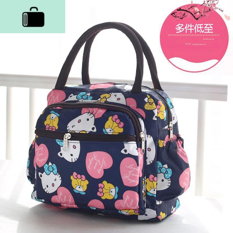 上班拎的小布包手提时尚袋子女式便携小拎包零钱奶奶帆布两用拎包NEW LAKE女士钱包/卡包高清大图