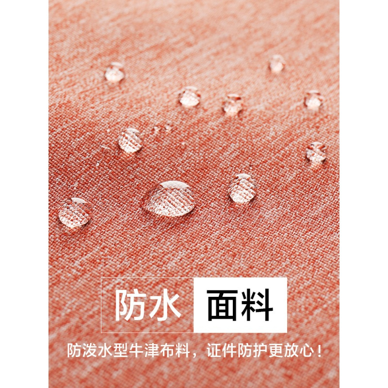 家柏饰(CORATED)多层收纳包盒家庭大容量多功能箱档案文件护照卡包资料整理袋高清大图