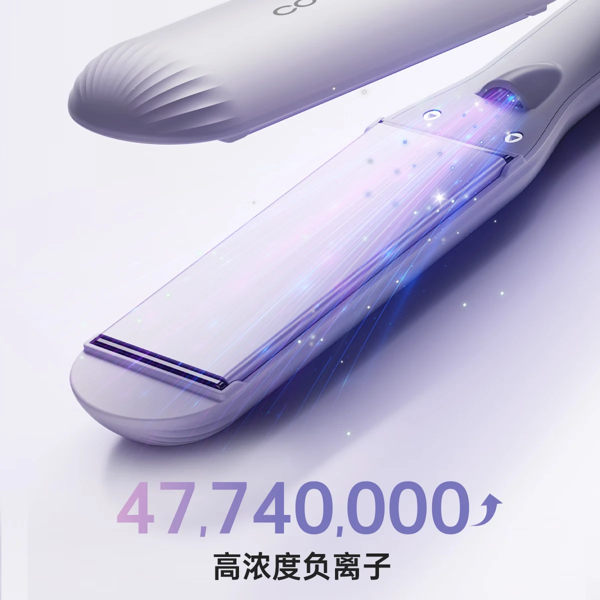 康夫(CONFU)夹板直板夹卷发棒负离子护发卷直两用男士直发棒烫发不伤发防烫刘海夹 L1 粉高清大图