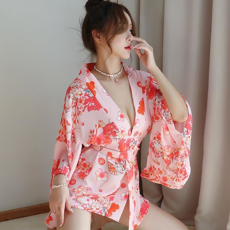 长夜漫漫新款日式和服诱惑性感情趣内衣可爱俏皮角色扮演代发1217nv高清大图