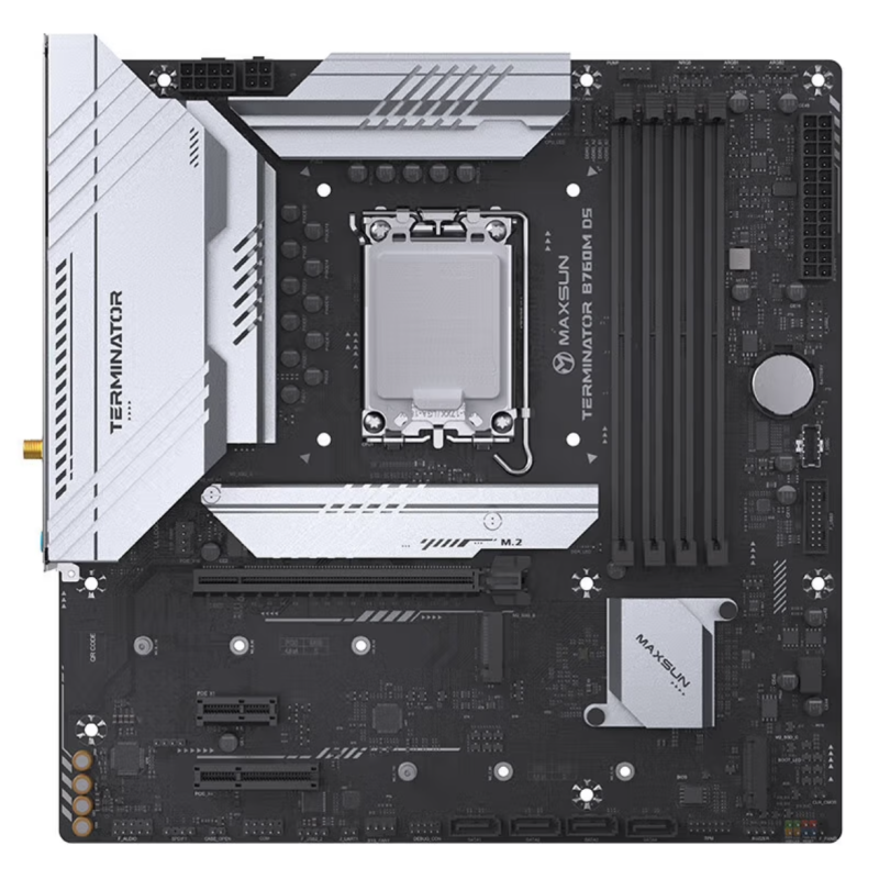铭瑄/MAXSUN M760M终结者D4+i7 12700K 板U套装 一套