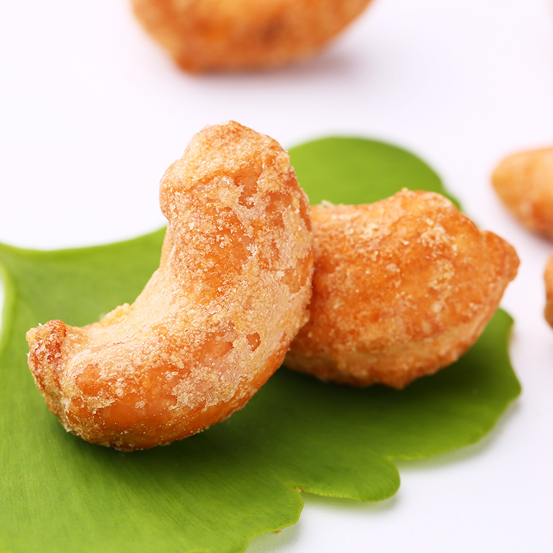 百草味 坚果 炭烧腰果100g 原味 休闲零食每日坚果果仁干果零食食品小吃满满高清大图