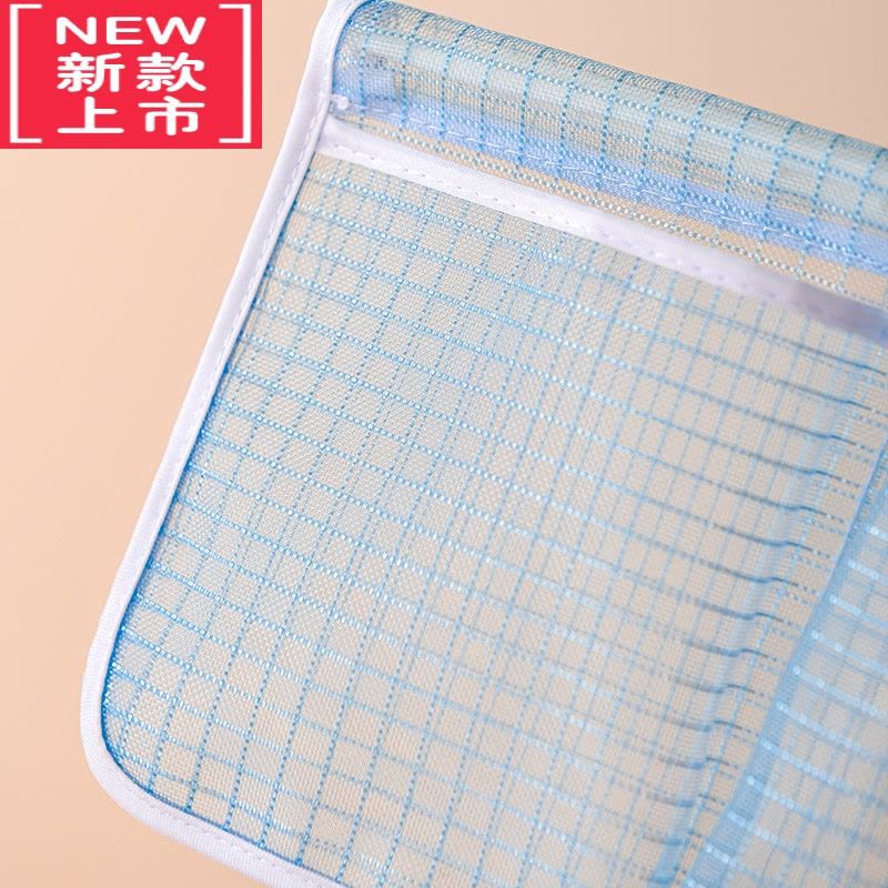 可莉允冰箱收纳网袋悬挂式家用厨房分类储物袋多功能双格冰箱置物挂袋图片