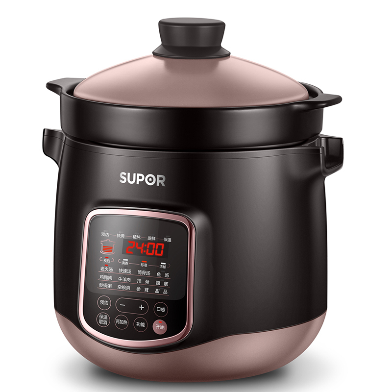 苏泊尔电炖锅多功能家用6l电炖盅养生锅煲汤锅煮粥锅燕窝6升大容量dg