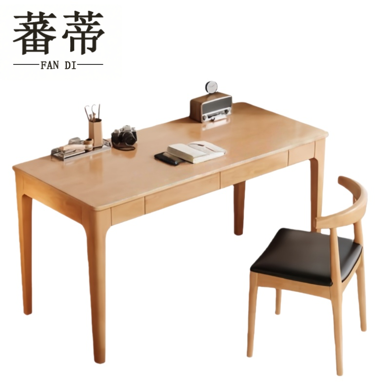 蕃蒂书桌100*60*75cm(含椅子)套高清大图