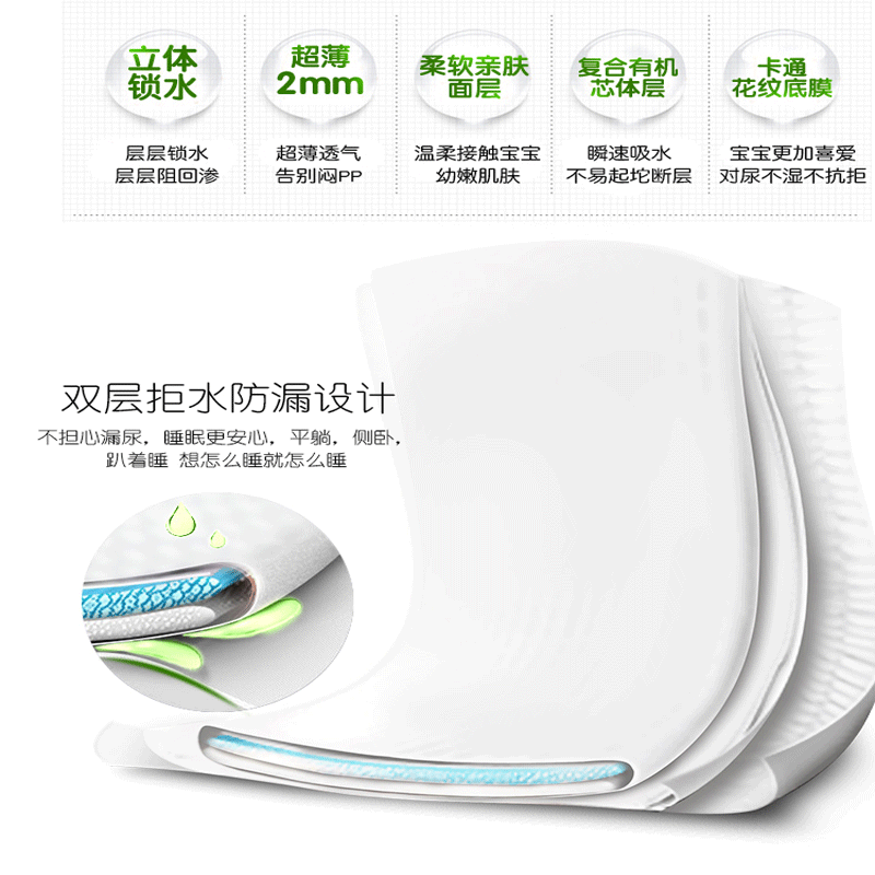 家得宝纸尿裤S32片 超薄环腰裤男女宝宝通用尿不湿[4-8kg]