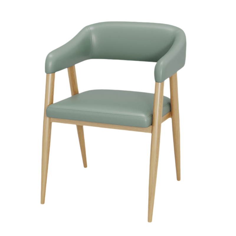 鑫龙都椅子皮质靠背椅45cm把高清大图