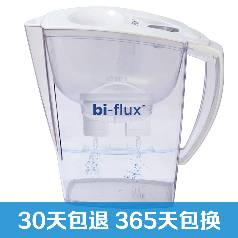 莱卡/LAICA 意大利双流净水壶 滤水壶 净水器 JA06H 一年装(一壶6芯)