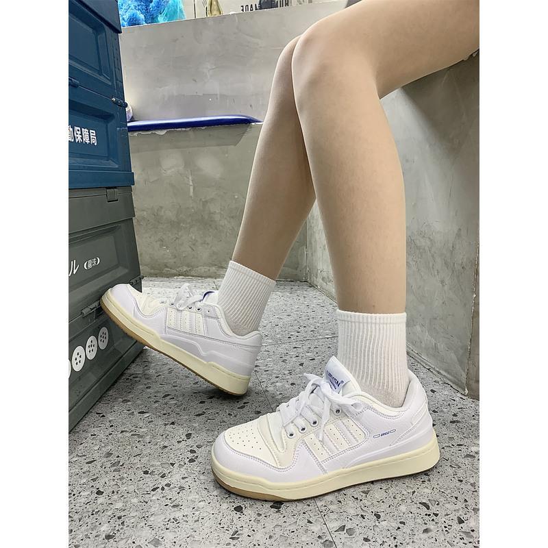 Ideaminiins小众港风情侣小白鞋潮百搭2022夏季新款运动休闲板鞋女休闲鞋
