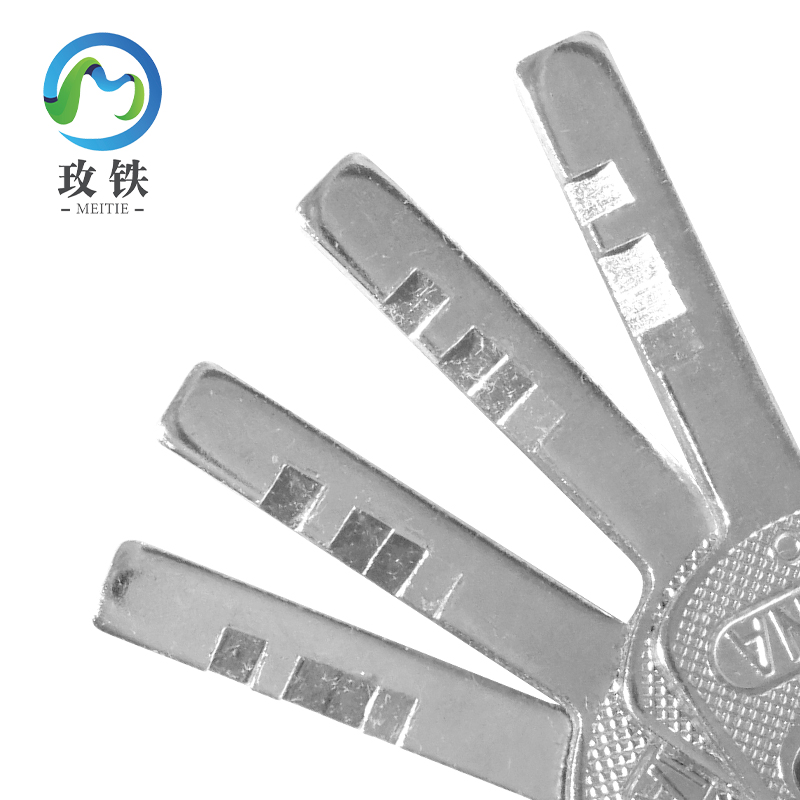 玫铁不锈钢挂锁配4把钥匙40短梁(单开)把高清大图