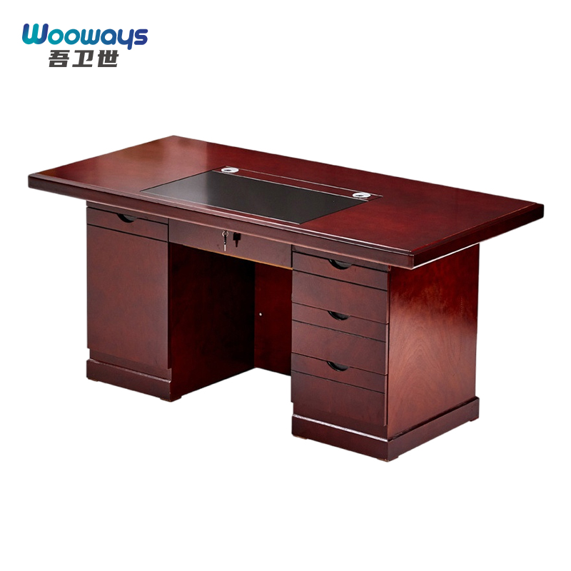 吾卫世 办公桌 160*80*76cm张高清大图