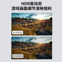 晶华 DP高清线8K 1.4版DisplayPort公对公连接线笔记本电脑连接电视显卡显示器视频线黑色1米H510C