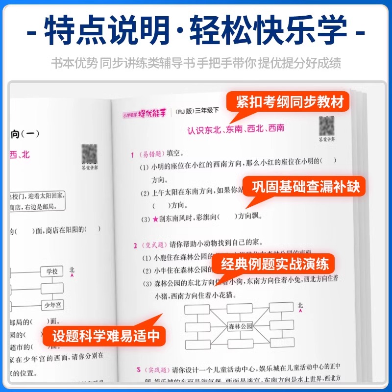 提优能手[人教版] 一年级下 [正版]2025新提优能手一二年级三年级四五六年级下册上册人教版北师版数学应用题计算同步练高清大图