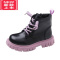 可莉允韩国女童鞋中大童马丁靴冬季加绒棉鞋儿童靴子女孩宝宝短靴秋冬款