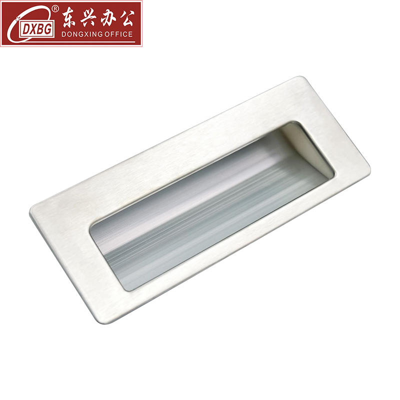 dxbg铁皮文件柜配件拉手资料柜内嵌扣手不锈钢把手钢制更衣柜拉手参数