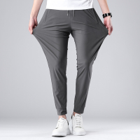男士休闲运动裤 4XL（170-185斤） 灰色散口
