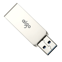 爱国者(AIGO)U330 U盘(128G 金属旋转系列 银色 )