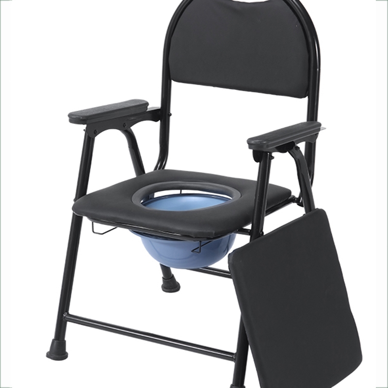 古达老人坐便椅子孕妇家用坐便器老年残疾病人可折叠马桶厕所大便凳子