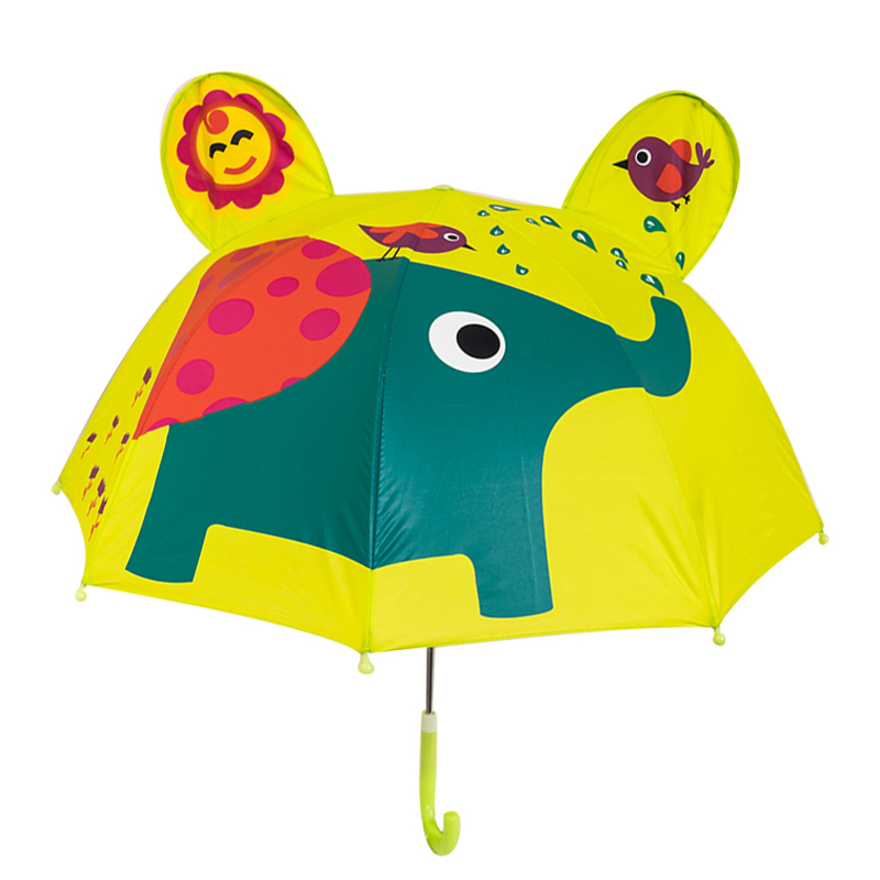 儿童雨伞女小孩宝宝伞遮阳长柄小童男创意公主伞23卡通幼儿园伞