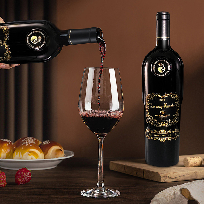 歌雅伦酒庄酿酒师干红葡萄酒14度750ml整箱4瓶装