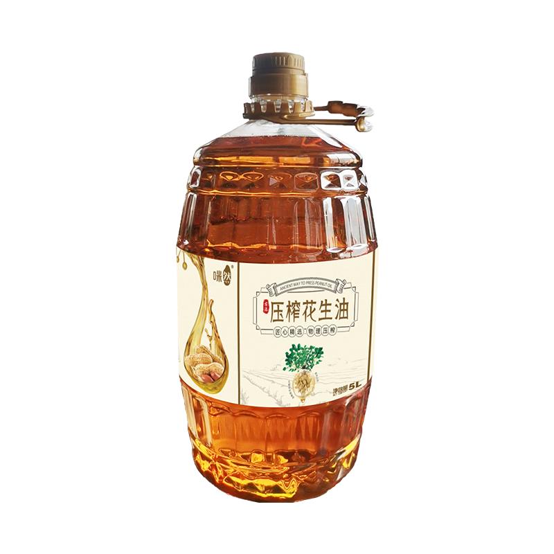 咪然古法小榨花生油5L.