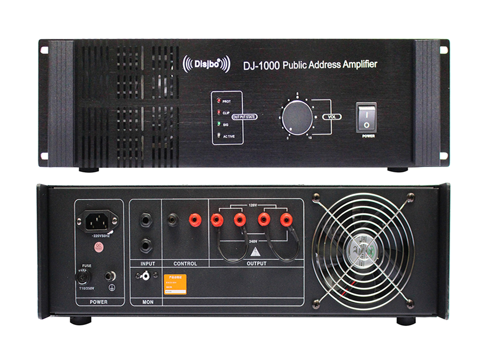 迪玠宝(DISJBO)DJ-1000 定压功放