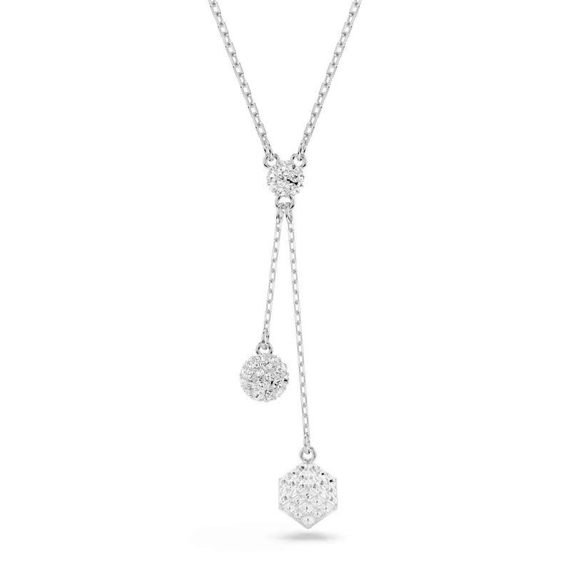 施华洛世奇(SWAROVSKI)银色链条项链女款金属饰品时尚百搭配饰日