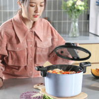 UKK 冰岛梦微压锅mpot 24CM/6L (颜色随机)
