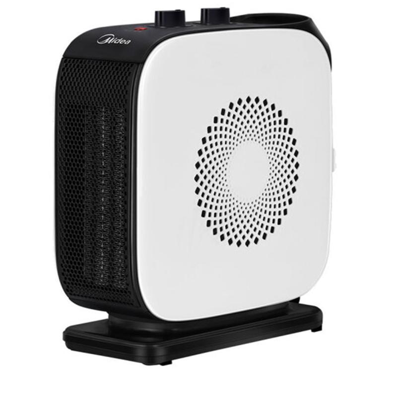 美的（Midea）NTY18-19C1 暖风机/取暖器电暖气/电暖器/办公室迷你小暖炉家用节能省电暖风 白色