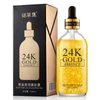 谜草集24k黄金密润寡肽露原液精华液100ml 保湿补水