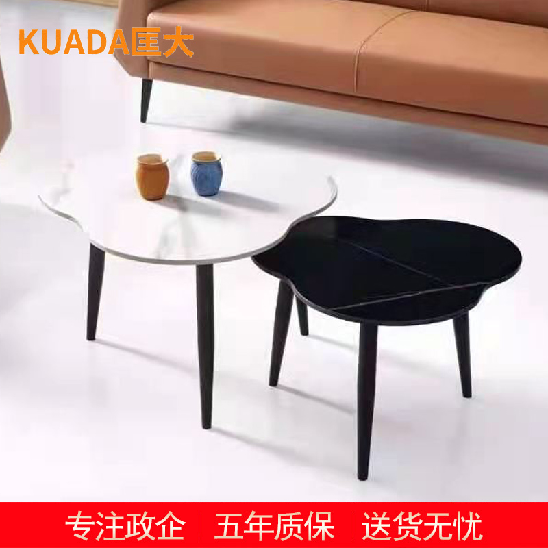 匡大 休闲办公家具茶几 沙发 休闲椅浅灰色 KDT352高清大图