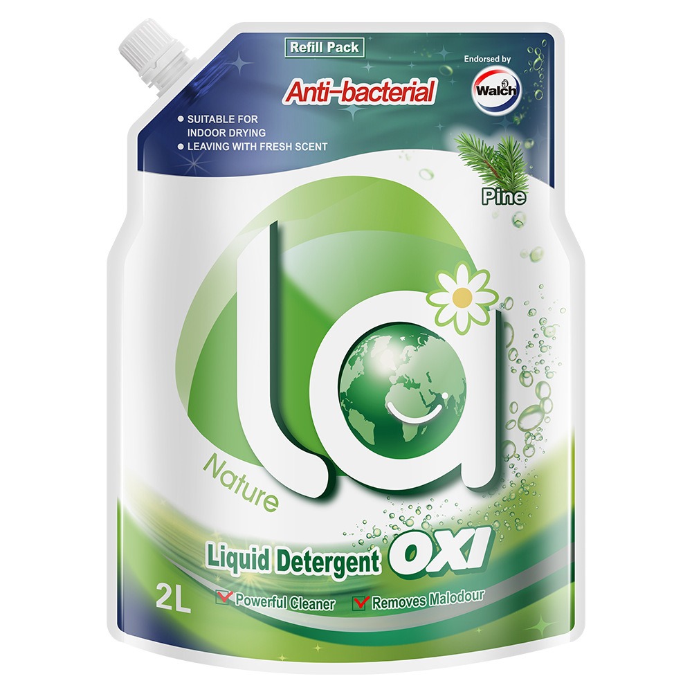 威露士有氧洗衣液松木香机洗手洗除菌持久留香家用清洗液 1kg袋装(2斤)高清大图