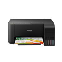 爱普生(EPSON)L3158墨仓式无线智能照片文件打印机办公家用彩色喷墨一体机连供打印复印扫描替L380 L360 L4158套二