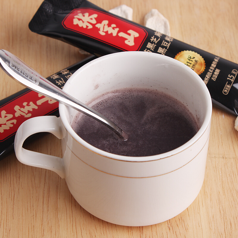 [买3送1]张宝山 山药黑芝麻核桃黑豆粉270g 即冲即饮黑芝麻糊 杂粮早餐谷物