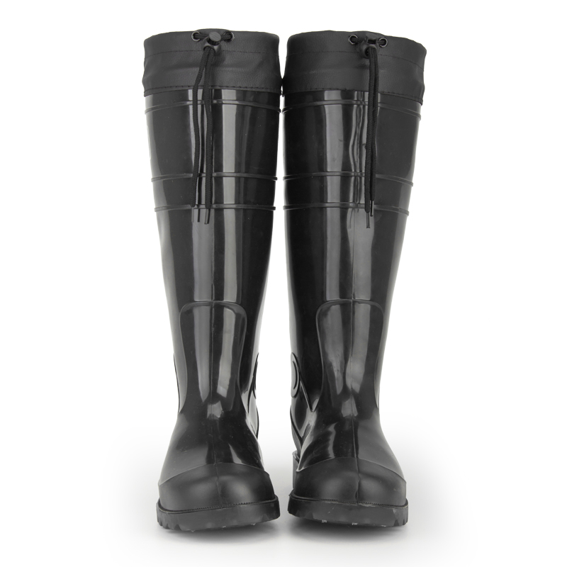 铁平 防滑耐磨高筒雨鞋 38-46码 双高清大图