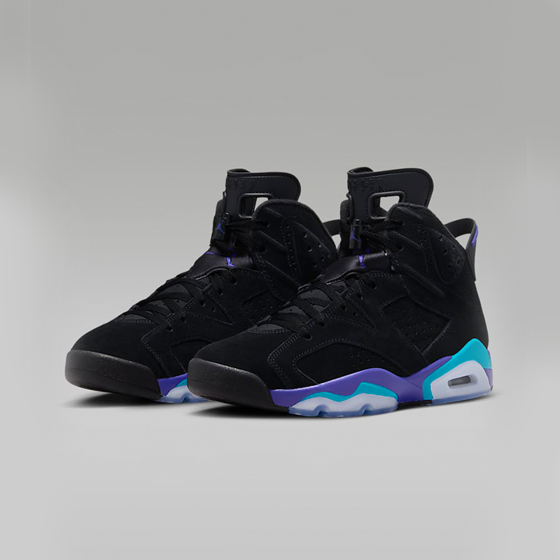 nike 耐克 jordan 6 retro aj6 高帮黑蓝复刻运动鞋ct8529-004 980元