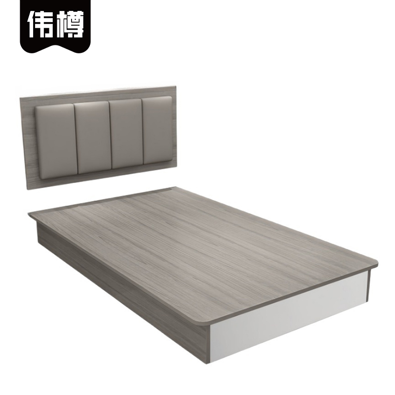 伟樽单人床120*200*86cm张高清大图