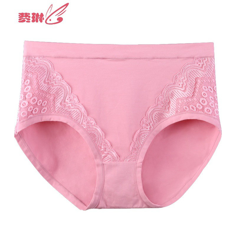 中年女士内裤妈妈款大码内裤女高腰棉档中老年裤头奶奶短裤费琳