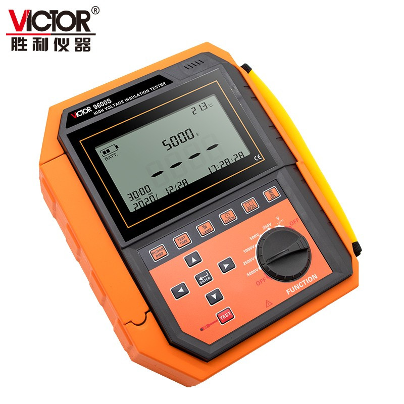 胜利仪器 电阻测试器 高压绝缘电阻测试仪 VICTOR 9600