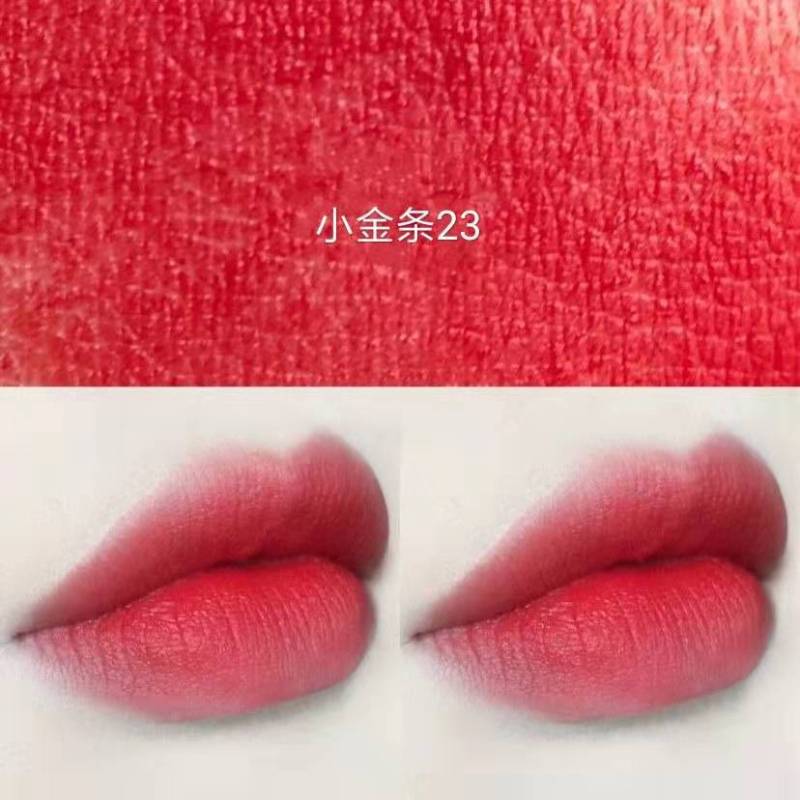 圣罗兰YSL 小金条23橙红番茄细管番茄色哑光口红高清大图